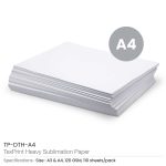⁦ورق نقل ثقيل TexPrint DT: ‏120 GSM (عبوة 110 ورقة) A4/A3⁩ - الصورة ⁦4⁩