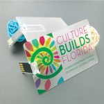 ⁦بطاقة USB شفافة ترويجية (Transparent USB Flash Card)⁩ - الصورة ⁦2⁩