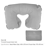 ⁦طقم أساسيات السفر داخل جراب أسود⁩ - الصورة ⁦5⁩