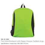 ⁦توو-تونيد باكباكس ٦٠٠دي بوليستر ماتيريال⁩ - الصورة ⁦4⁩