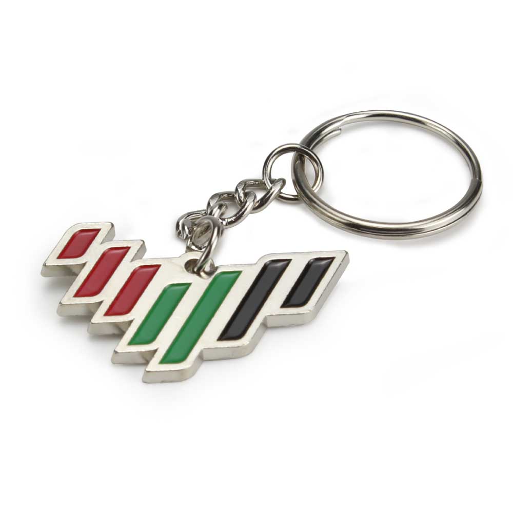 UAE-Metal-Keychains-KH-UAE.jpg ميداليات مفاتيح معدنية إماراتية بتصميم شعار الإمارات (7 Lines) - الصورة 1