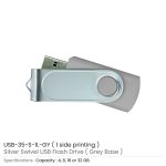 ⁦USB دوّار مع طباعة على جهة واحدة⁩ - الصورة ⁦13⁩