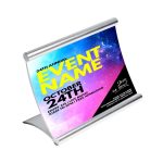 ⁦حوامل لوحات مكتبية معدنية (Metal Desk Sign Holders)⁩ - الصورة ⁦2⁩