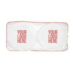 ⁦ستائر شمس أمامية للسيارة من تايفك الأبيض⁩ - الصورة ⁦2⁩