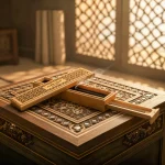 ⁦وودين ينكينسي بورنير هولدير ويث دراوير ينكلوديس 10 بكس ود ستيكس⁩ - الصورة ⁦2⁩