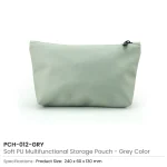 ⁦كوسميتيك حافظة ويث زيببير في سوفت بو ماتيريال⁩ - الصورة ⁦9⁩