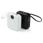 ⁦شحن سريع ديجيتال باوربانك 38.5و ويث مدمج تايب-سي اند ليغتنينج كابلي, 10000 ماه⁩ - الصورة ⁦8⁩