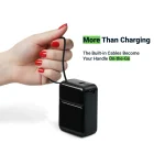 ⁦باوربانك ويث مدمج تايب-سي وو ليغتنينج كابليس, 20,000 ملي-أمبير-ساعة, 45و شحن سريع⁩ - الصورة ⁦4⁩