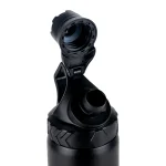 ⁦ستانلس ستيل زجاجات ماء في أسود مطفي, مزدوج الجدار, 620 مل⁩ - الصورة ⁦5⁩