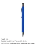 ⁦أقلام معدنية مطاطية مع Stylus⁩ - الصورة ⁦4⁩