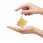 ⁦ميداليات شريط قياس قابلة للسحب من الخيزران⁩ - الصورة ⁦9⁩