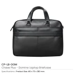 ⁦حقائب لابتوب جلد طبيعي ChasePlus DOMINO⁩ - الصورة ⁦4⁩