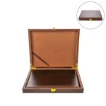 ⁦بورترايت وودين بلاكويس ويث ستاند اند بريسينتاتيون بوكس⁩ - الصورة ⁦7⁩