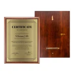 ⁦بورترايت وودين بلاكويس ويث ستاند اند بريسينتاتيون بوكس⁩ - الصورة ⁦3⁩