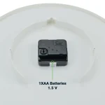 ⁦روند انالوج والل كلوك في مطفي فينيش أبيض كولور⁩ - الصورة ⁦8⁩