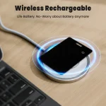 ⁦بطاقة تتبّع GPS بنمط Air Tag مضادّة للفقدان + بطاقة أعمال NFC رقمية — شحن لاسلكي⁩ - الصورة ⁦14⁩