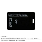 ⁦بطاقة تتبّع GPS بنمط Air Tag مضادّة للفقدان + بطاقة أعمال NFC رقمية — شحن لاسلكي⁩ - الصورة ⁦11⁩