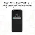 ⁦بطاقة تتبّع GPS بنمط Air Tag مضادّة للفقدان + بطاقة أعمال NFC رقمية — شحن لاسلكي⁩ - الصورة ⁦12⁩