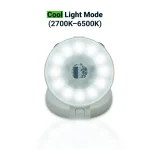 ⁦إضاءة رينغ لايت للصور بحجم الجيب مع MagSafe، LED ثنائي اللون، وتصميم قابل للطي 180°⁩ - الصورة ⁦8⁩