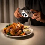 ⁦إضاءة رينغ لايت للصور بحجم الجيب مع MagSafe، LED ثنائي اللون، وتصميم قابل للطي 180°⁩ - الصورة ⁦3⁩