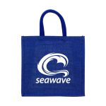 ⁦Reusable Square Jute Shopping Bags⁩ - الصورة ⁦2⁩