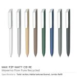 ⁦Recycled Pens Maxema Flow Pure⁩ - الصورة ⁦3⁩