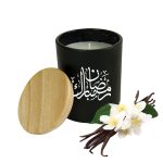 ⁦شموع معطرة برائحة العود العربي والفانيليا | هدايا رمضان⁩ - الصورة ⁦2⁩