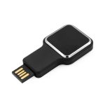 ذاكرة فلاش (USB) مربعة مع شعار مضيء - سعة 16 جيجابايت