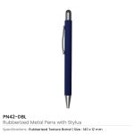⁦أقلام معدنية مطاطية مع قلم لمس (Stylus)⁩ - الصورة ⁦4⁩