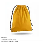 ⁦Promotional Drawstring Bags in High-Quality Polyester Material⁩ - الصورة ⁦15⁩