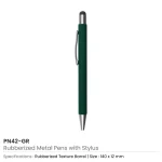 ⁦أقلام معدنية مطاطية مع قلم لمس (Stylus)⁩ - الصورة ⁦10⁩