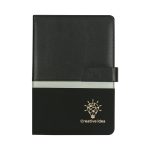 ⁦Dorniel A5 Size PU Notebooks with Magnetic Flap⁩ - الصورة ⁦2⁩