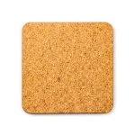 ⁦Cork Tea Coasters in Square Shape – 10 cm⁩ - الصورة ⁦5⁩
