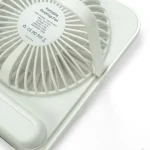 ⁦Rechargeable Table-Top Fan with Rotating Desk Stand, Compact & Portable, Type-C⁩ - الصورة ⁦8⁩