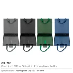⁦Premium Office Gift Sets in Magnetic Clasp Closure & Ribbon Handle Box⁩ - الصورة ⁦4⁩