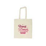⁦Cotton Bags with Breast Cancer Awareness Logo⁩ - الصورة ⁦2⁩