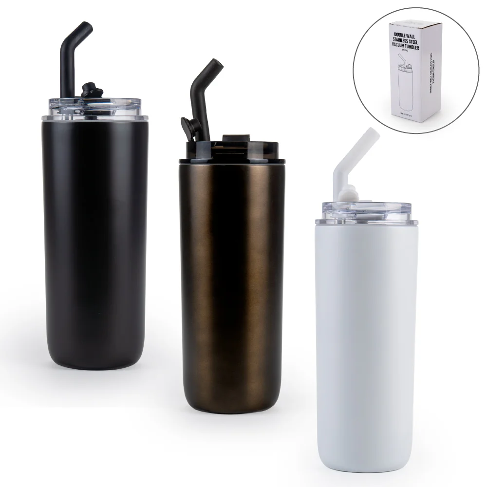 Double-Wall-SS-Tumbler-with-Transparent-Lid-and-Metal-Straw-500ml-TM-062-Blank.webp أكواب حرارية من الستانلس ستيل مزدوجة الجدار بسعة 500 مل، مزودة بغطاء شفاف وشفاطة معدنية - الصورة 1
