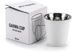 ⁦Gahwa Cups - Stainless Steel Arabic Coffee Cups⁩ - الصورة ⁦7⁩