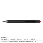 ⁦أقلام معدنية مزودة بقلم لمس (Stylus)⁩ - الصورة ⁦9⁩