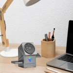 ⁦3-in-1 Rotating Wireless Charging Station 15W Fast Charging⁩ - الصورة ⁦7⁩
