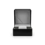Premium PU Leather Single Watch Gift Box with Removable Cushions