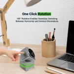 ⁦3-in-1 Rotating Wireless Charging Station 15W Fast Charging⁩ - الصورة ⁦3⁩