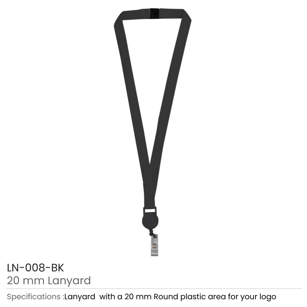 Promotional Lanyard with Reel Badge & Safety lock | Magic Trading ...