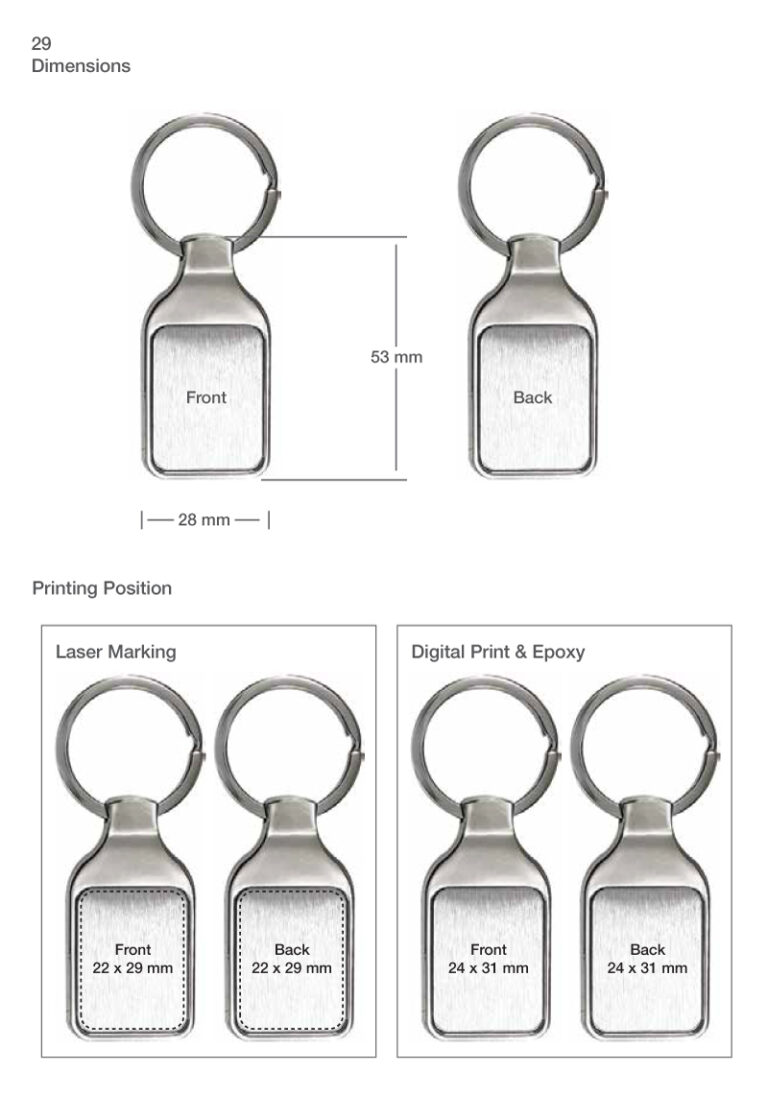 Metal Keychain Magic Trading Company MTC