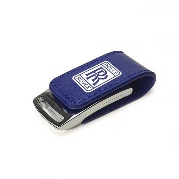 Branding Leather Cover USB