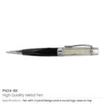 Crystal Metal Pens-PN24-BK