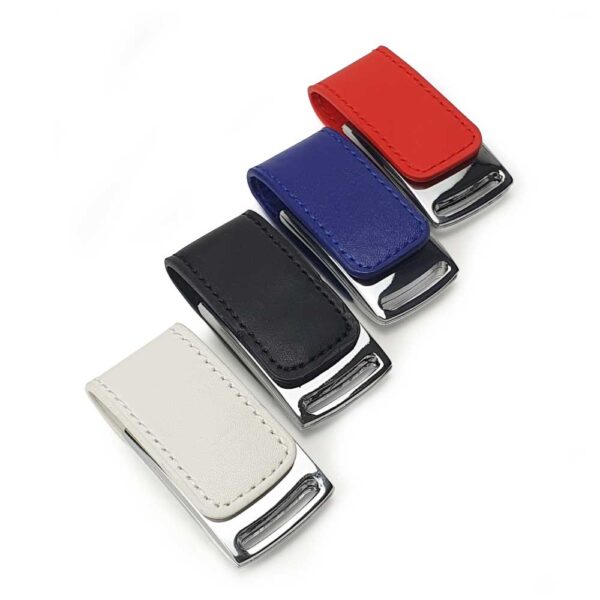 Stylish leather USB | USB Flash with Branding | Magic Trading Company -MTC