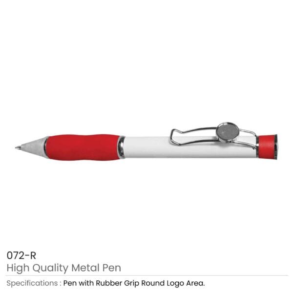 Logo Metal Pens Red