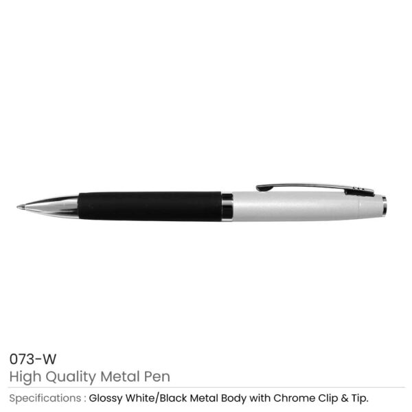 Metal Pens White