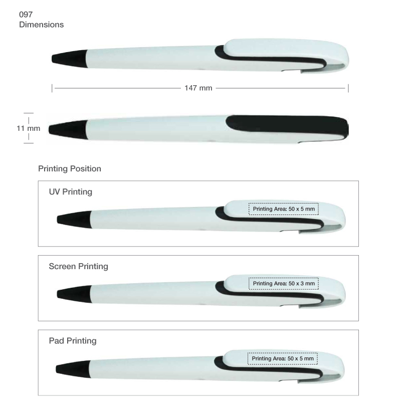 Plastic Pen Printing